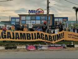 Aksi “Jaga Jambi Jaga Bumi” di Simpang Mayang: Ini Tuntutan Masa Aksi