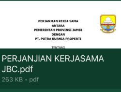 DiTemukan Unsur Tindak Pidana Dalam Perjanjian BOT JBC